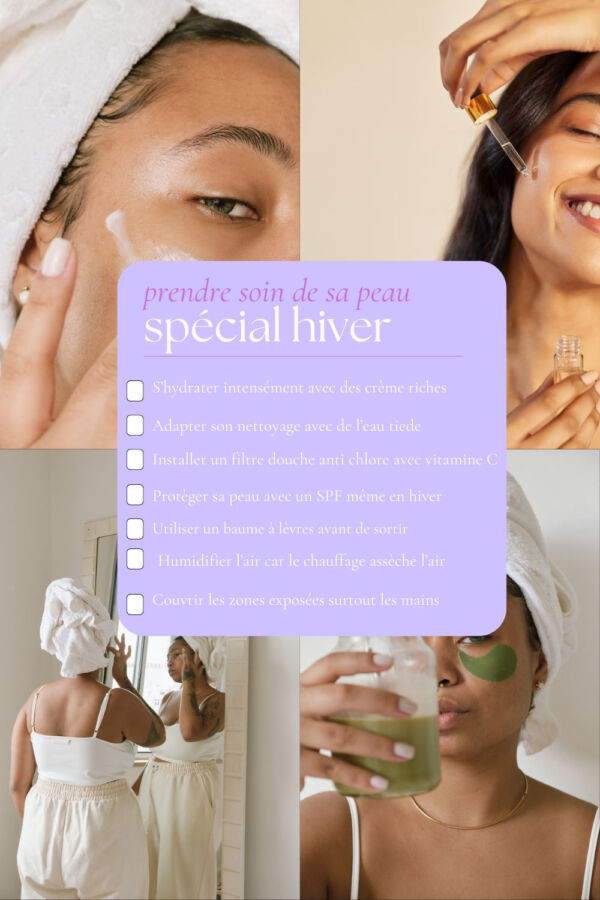 Routine soin corps hiver cocooning