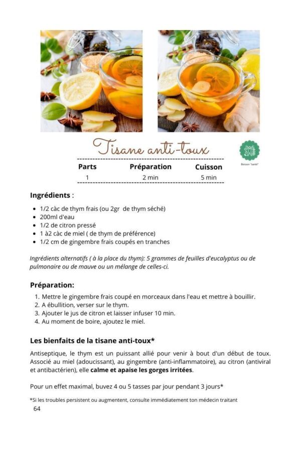 Tisane réconfortante automne