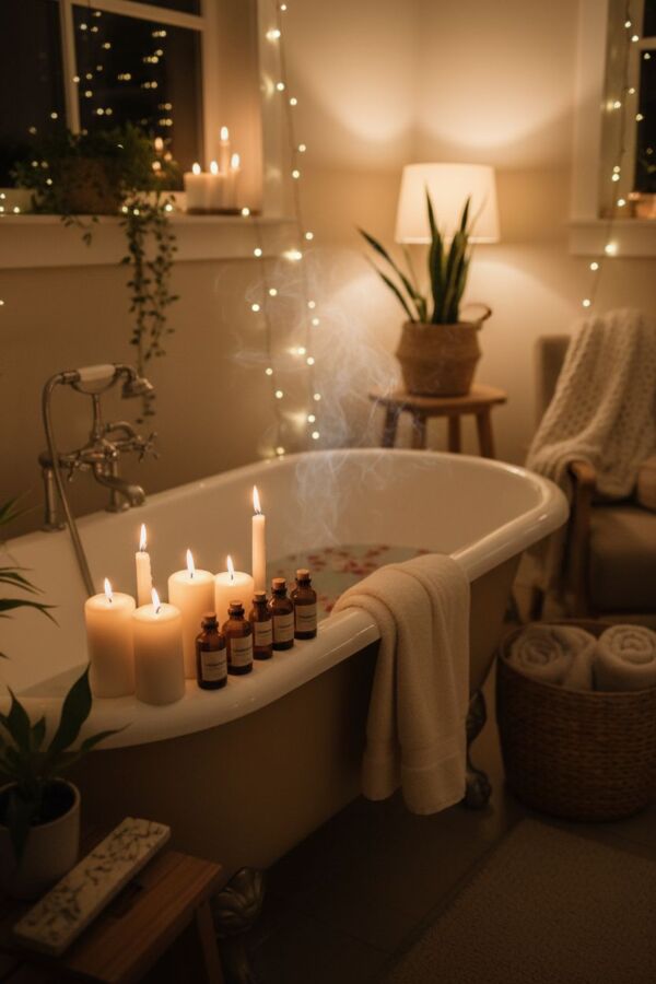 Routine soin corps hiver cocooning