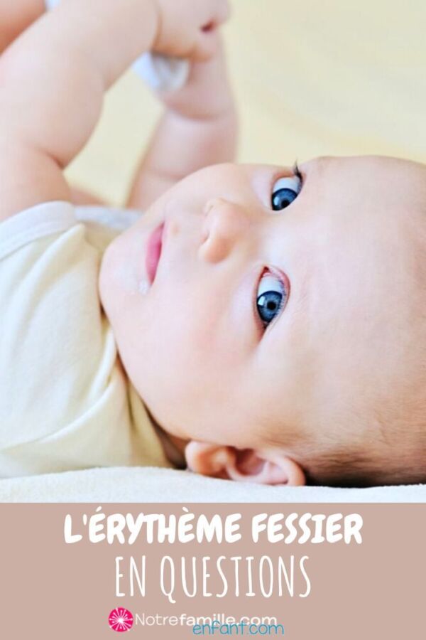Soin bébé change fessier