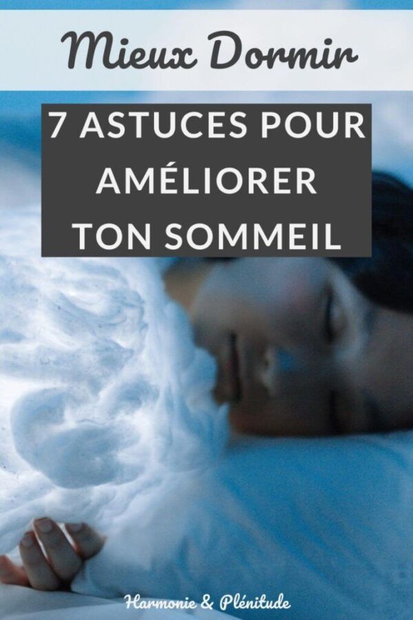 Sommeil réparateur chambre ambiance