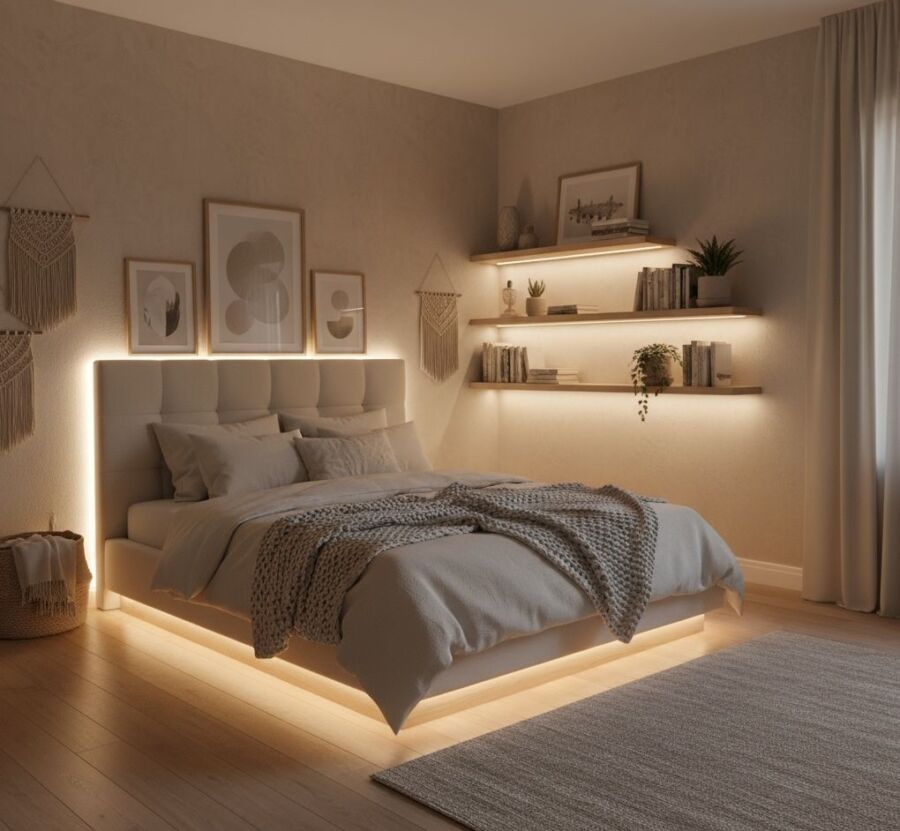 Sommeil réparateur chambre ambiance