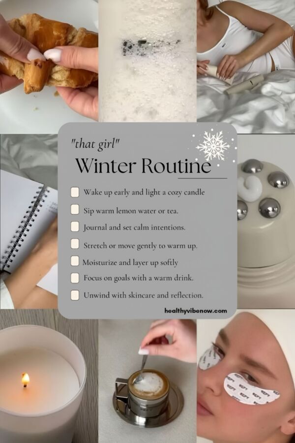 Routine soin corps hiver cocooning