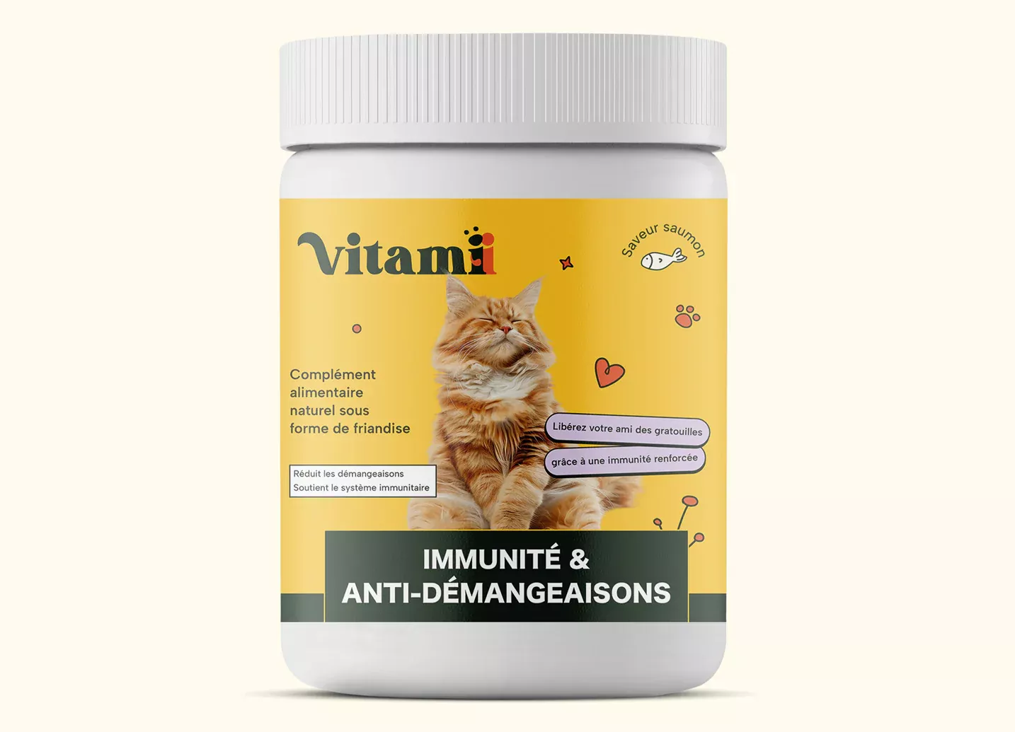 Complément nutritionnel pour chat